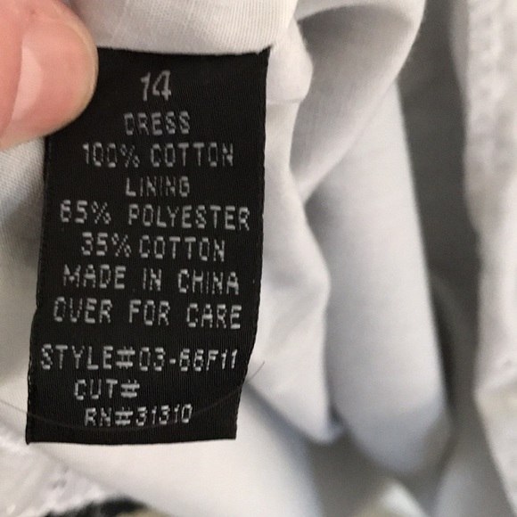 🖤AGB DRESS BLACK & WHITE COOL BUBBLES PATTERN SIZE 14 GREAT CONDITION! - Picture 6 of 11